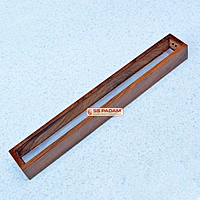 Sheesham Wood & Ivory Wood Incense Agarbatti Box Burner β Handmade Wooden Agarbatti Holder (29.5 cm)