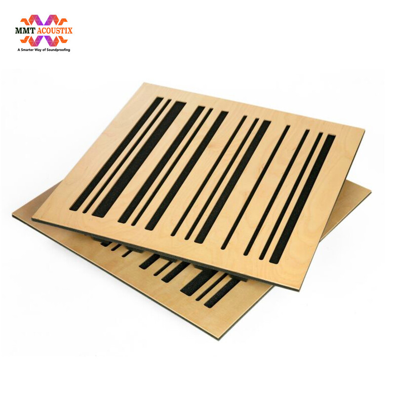 MMT Acoustix® SoundAxe™ Wooden Acoustic Diffusers