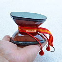 Wooden Shiva Damru / Tibetan Damaru