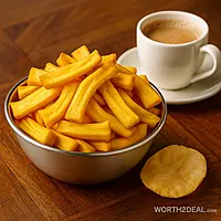 Worth2Deal Kerala Special Jackfruit Chips 500g – Coconut Oil Fried Chakka Varuthathu lifestyle