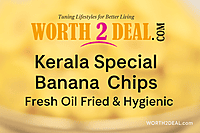 Worth2Deal brand banner banana chips