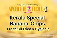 Worth2Deal brand banner banana chips