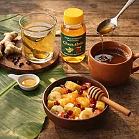 Worth2Deal Cheruthen uses — warm water, ginger, pepper, fruits, herbal tea Kerala
