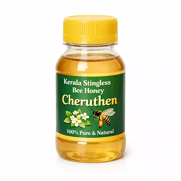 Worth2Deal Cheruthen — Kerala stingless bee honey, raw unheated, FSSAI certified