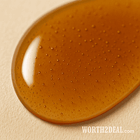 forest honey texture flat-lay