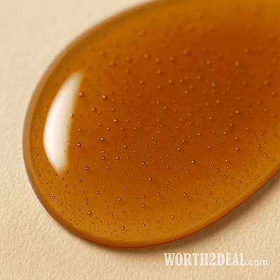 forest honey texture flat-lay