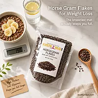Worth2Deal Horsegram Flakes for weight loss — high protein low glycemic kollu aval breakfast