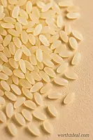 Close-up of Idli Ponni Parboiled Rice grains