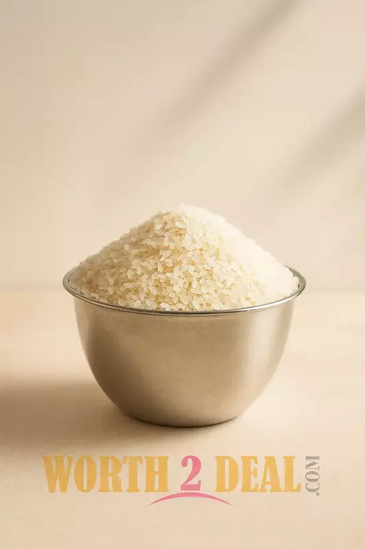 Worth2Deal Idli Ponni Parboiled Rice 5kg pack front view