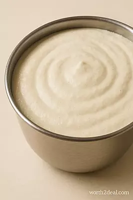 Smooth idli dosa batter texture made from Idli Ponni Rice