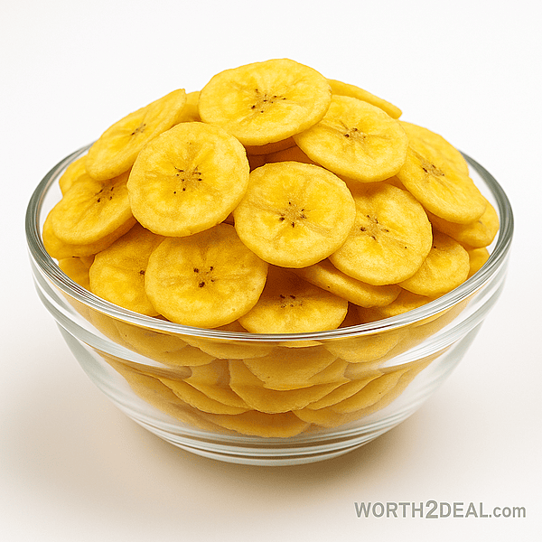 Kerala banana chips pack sunflower oil fried