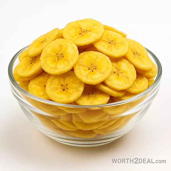 Kerala banana chips pack sunflower oil fried
