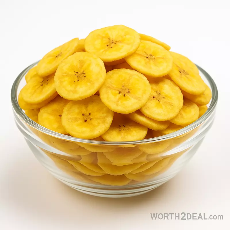 Kerala banana chips pack sunflower oil fried