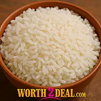 Cooked texture of Worth2Deal Kerala White Kuruva Rice
