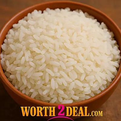 Cooked texture of Worth2Deal Kerala White Kuruva Rice