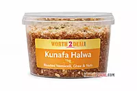 Worth2Deal Kunafa Halwa 1kg traditional vermicelli sweet