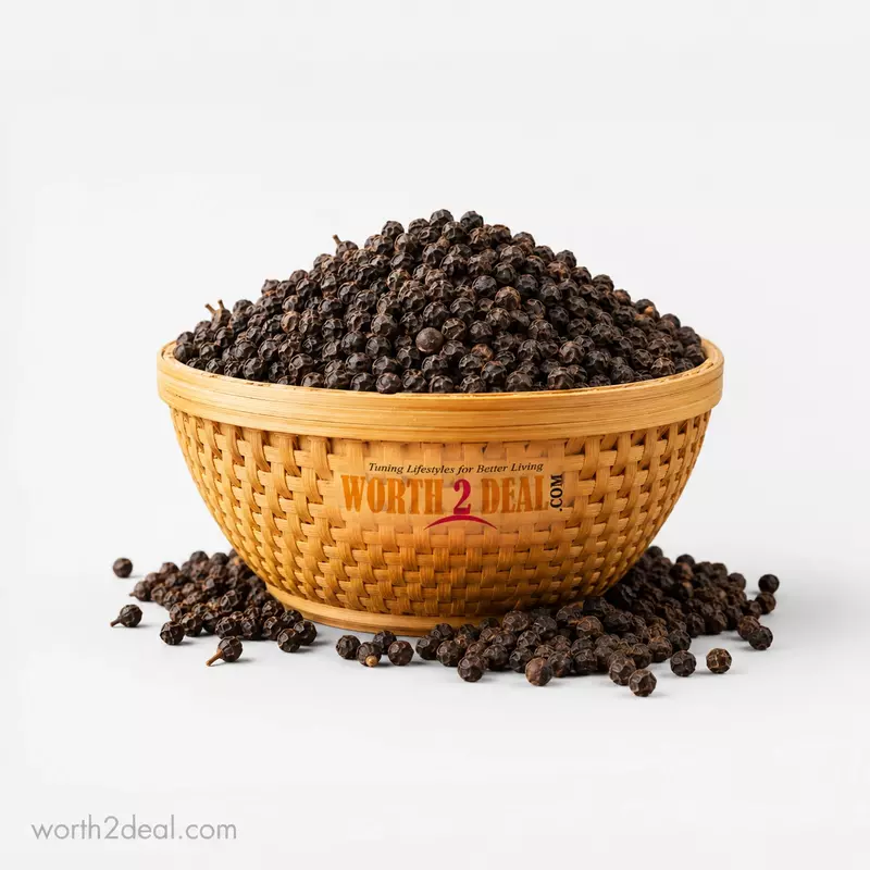 worth2deal malabar black pepper kurumulaku