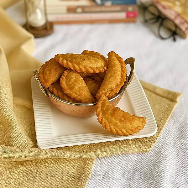 Worth2Deal Kerala Malabar Chicken Samosa 500g crispy Kozhi Ada