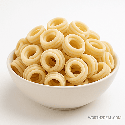 Kerala mini rice chakli on white background – Worth2Deal