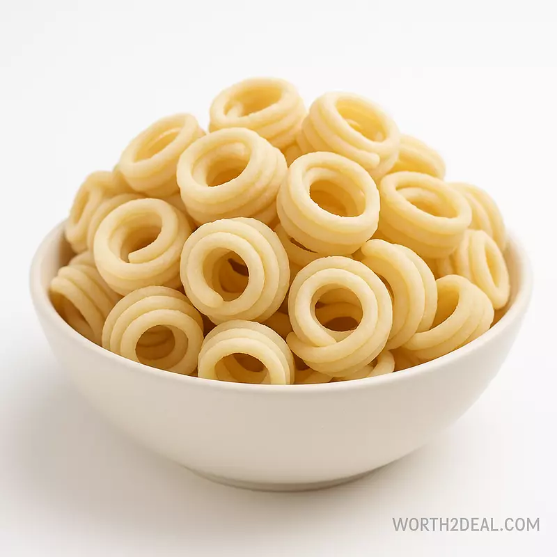 Kerala mini rice chakli on white background – Worth2Deal