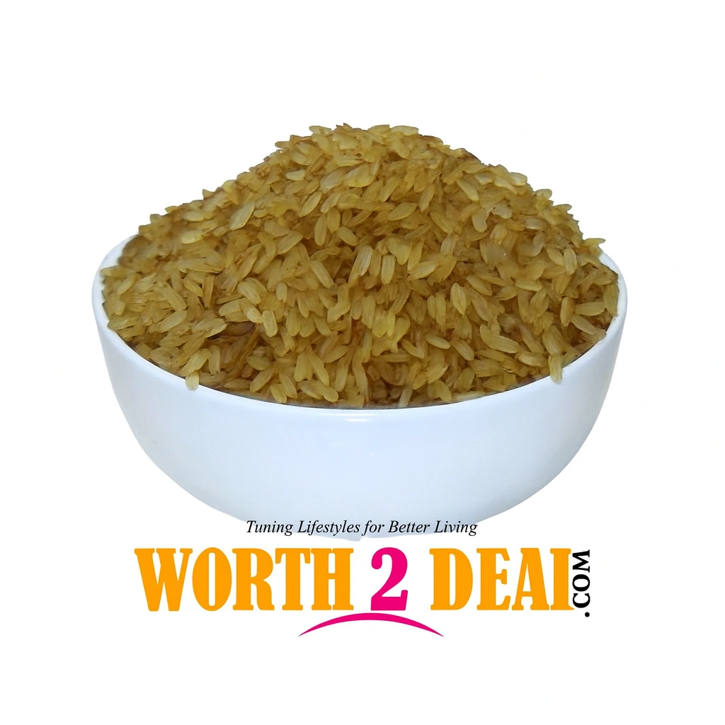 Worth2Deal trusted Kerala brand for authentic Palakkadan Long Matta Rice FSSAI 21317233000044
