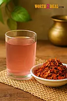 Pathimukham pink herbal water prepared using Worth2Deal Sappan Wood