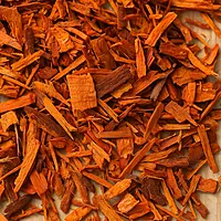 Natural herbal sappan wood texture used to make Kerala Pathimukham pink water