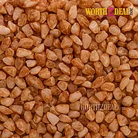 Texture image of Worth2Deal Broken Matta Rice showing coarse broken grains ideal for Kerala kanji