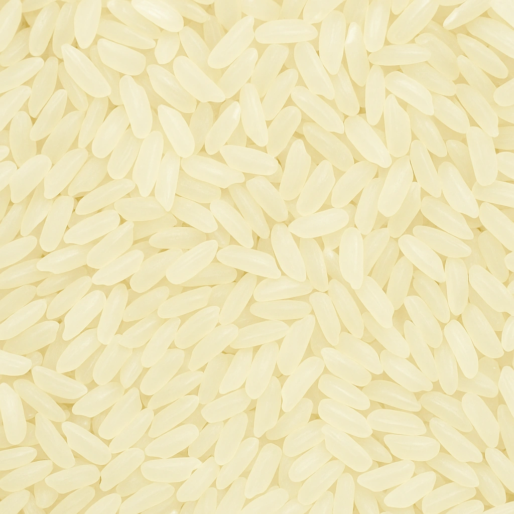 Close-up of Worth2Deal Ponni Rice grains showing polished clean texture