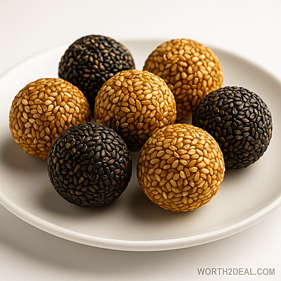 Worth2Deal Kerala Special Sesame Balls Til Laddu Ellurundai – Healthy Traditional Snack