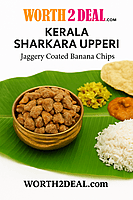Worth2Deal Sharkara Upperi Served with Kerala Snacks – Lifestyle Shot