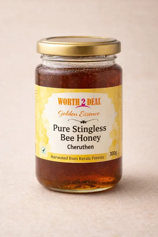 Pure stingless small bee honey Cheruthen 300g Kerala