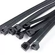 SCHOFIC Cable Tie 200MM Black Cable Tie Zip Wire "6 Inch