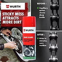 WURTH MOTORCYCLE CHAIN CLEANER-500ml