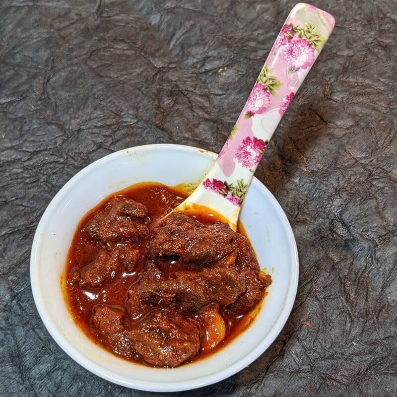200gms Home Made Mutton Pickle with Cold Pressed Gingelly Oil