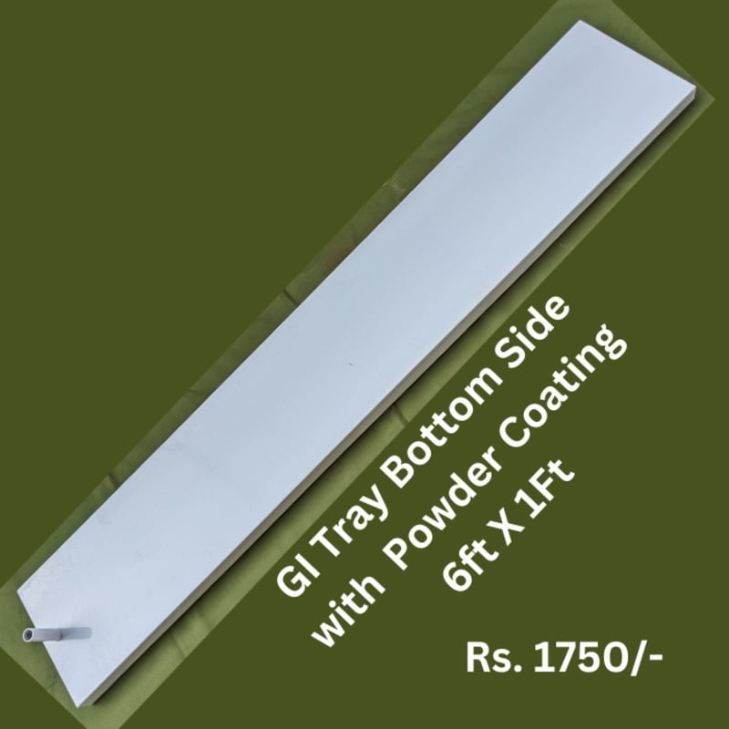 GI trays for plant pots Size 6ftX1ft