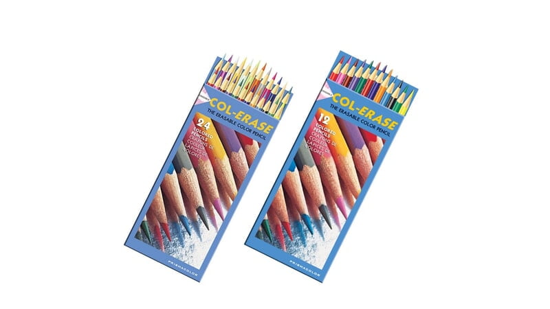 PRISMACOLOR COLERASE ERASABLE COLORED PENCILS, SET PRISMACOLOR COLERASE ERASABLE COLORED PENCILS, SET