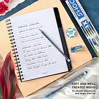 Doms X1 X-tra Super Dark pencils Set of 4 packs (Pack of 10 pencils)