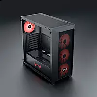 Dawg X 540 ARGB E-ATX Full Tower Case – Tempered Glass | ARGB Fans | High Airflow