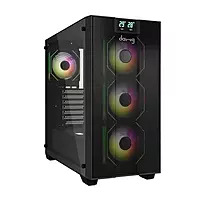 Dawg X 678 ARGB ATX Mid Tower Case – Tempered Glass | ARGB Fans | High Airflow