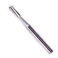 NewDiamond Round End Straight Cross-Cut FG Airotor Carbide Bur 1557 – Pack of 1
