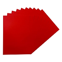Pack of 100 A5 Red Coloured Paper 75gsm Sheets