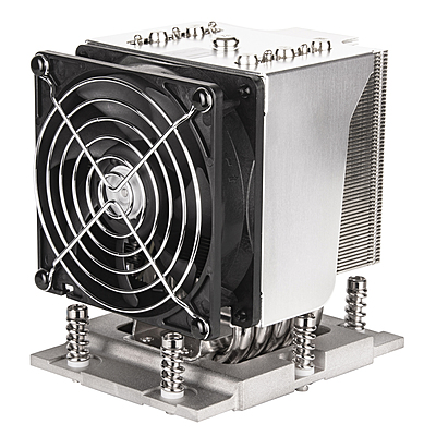 SilverStone CPU Cooler  Black Fan Shroud 4U Server/Workstation (Silver+Black) (XE04-SP5)