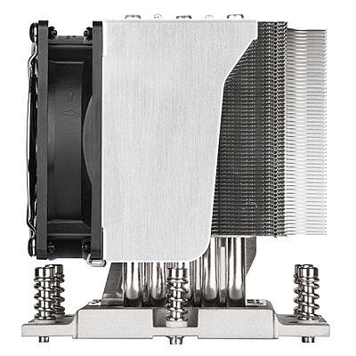 SilverStone CPU Cooler  Black Fan Shroud 4U Server/Workstation (Silver+Black) (XE04-SP5)
