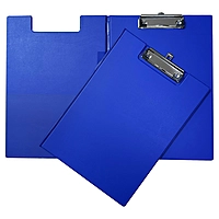 Pack of 10 Janrax A4 Assorted Coloured Foldover Clipboards