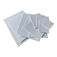 30x40cm Blank White Flat Stretched Board Art Canvas By Janrax