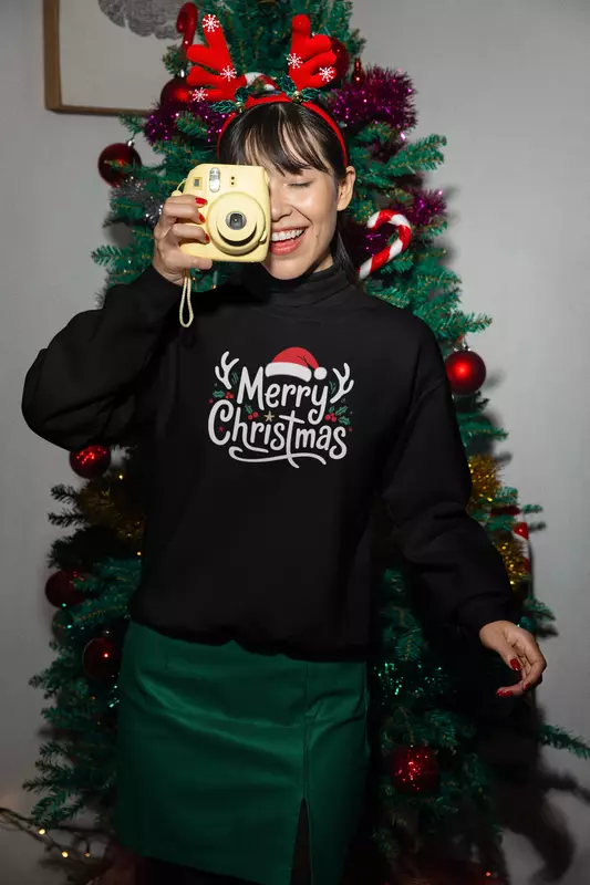 Merry Christmas Vibe | SweatShirt Oversized