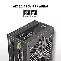 ProLab Design XPower XP-1000P 1000W Platinum ATX 3.1 Fully Modular PSU – 80 Plus Platinum