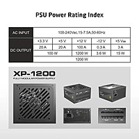 ProLab Design XPower XP-1200 1200W Gold ATX 3.1 Fully Modular PSU – 80 Plus Gold