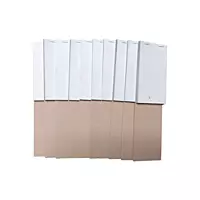 Pack of 10 76mm x 140mm Plain White Duplicate NCR Service Pads (PAD20)